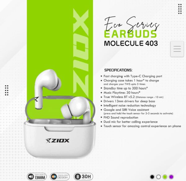 Earbuds molecule 403