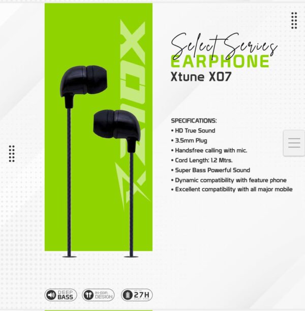 Earphone xtune - Image 3