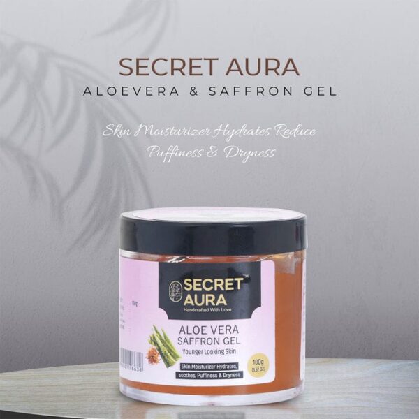 Aloevera saffron gel